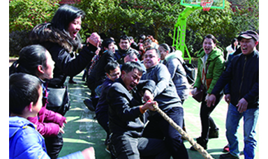 虹潤公司舉行新年迎春活動(dòng)