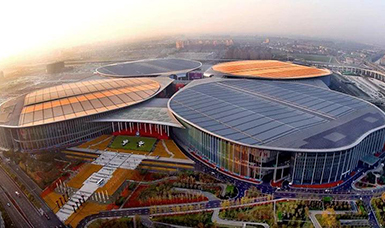 21屆中國國際工業(yè)博覽會開幕，李強、應勇出席，虹潤公司參展