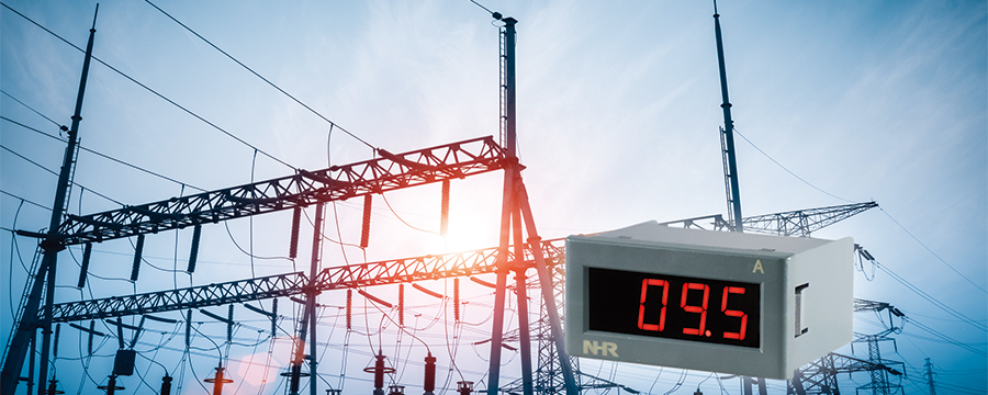 虹潤新品，燃情上市：NHR-D300電壓/電流表，大屏顯示  一目了然