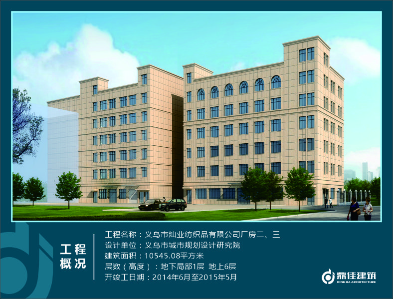 義烏市燦業(yè)紡織品有限公司廠房二、三