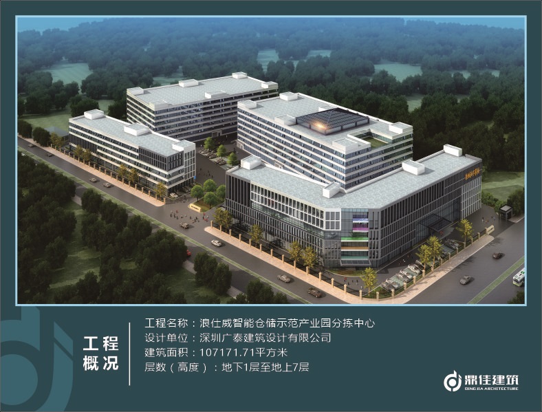 浪仕威智能倉(cāng)儲(chǔ)示范產(chǎn)業(yè)園分揀中心