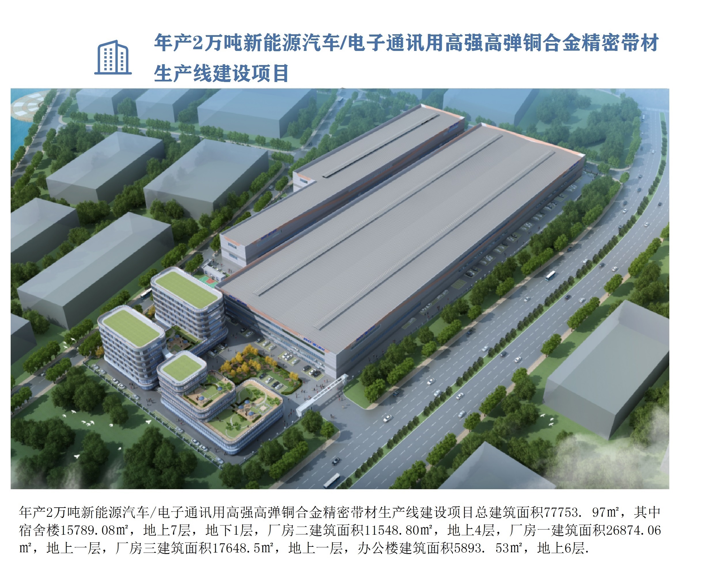 國工恒昌新材料（義烏）有限公司年產(chǎn)2萬噸新能源汽車/電子通訊用高強(qiáng)高彈銅合金精密帶材生產(chǎn)線建設(shè)項(xiàng)目